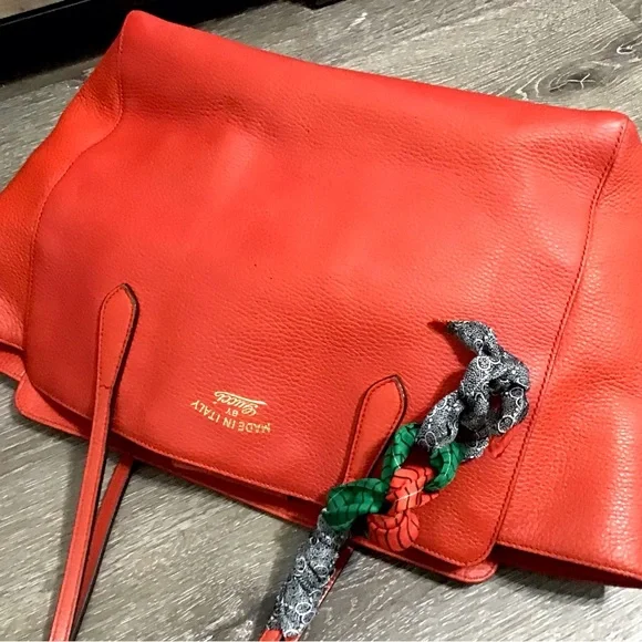Gucci Swing Tote Reddish-Orange - Picture 6 of 12